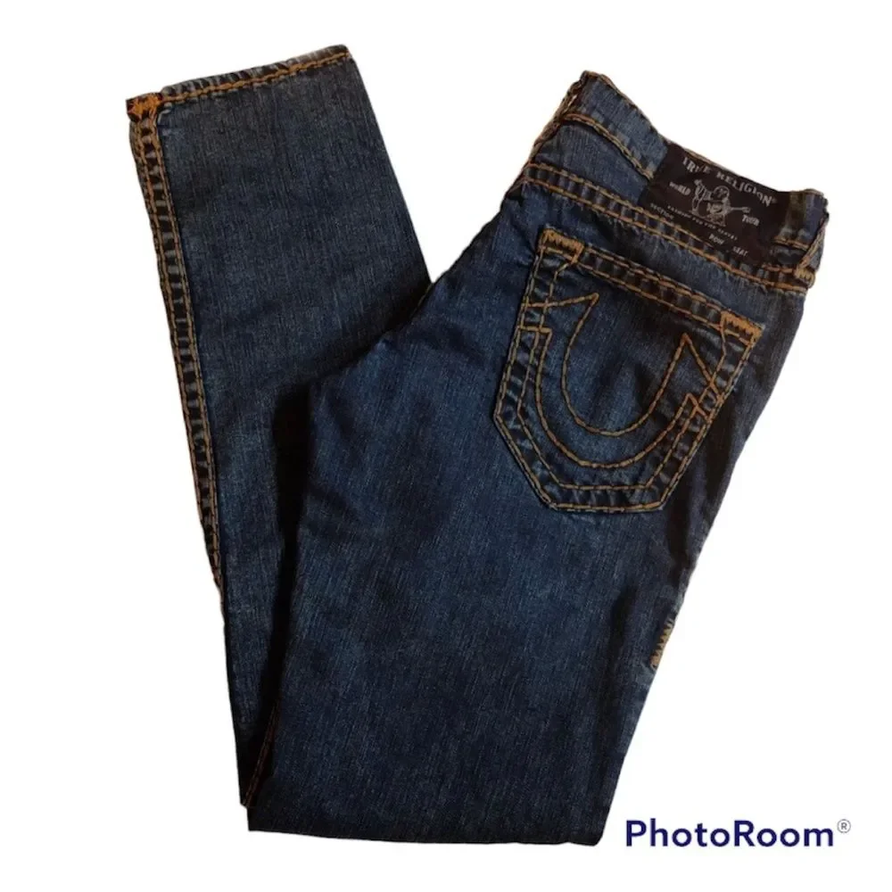True Religion Geno Relaxed Slim Jeans 44